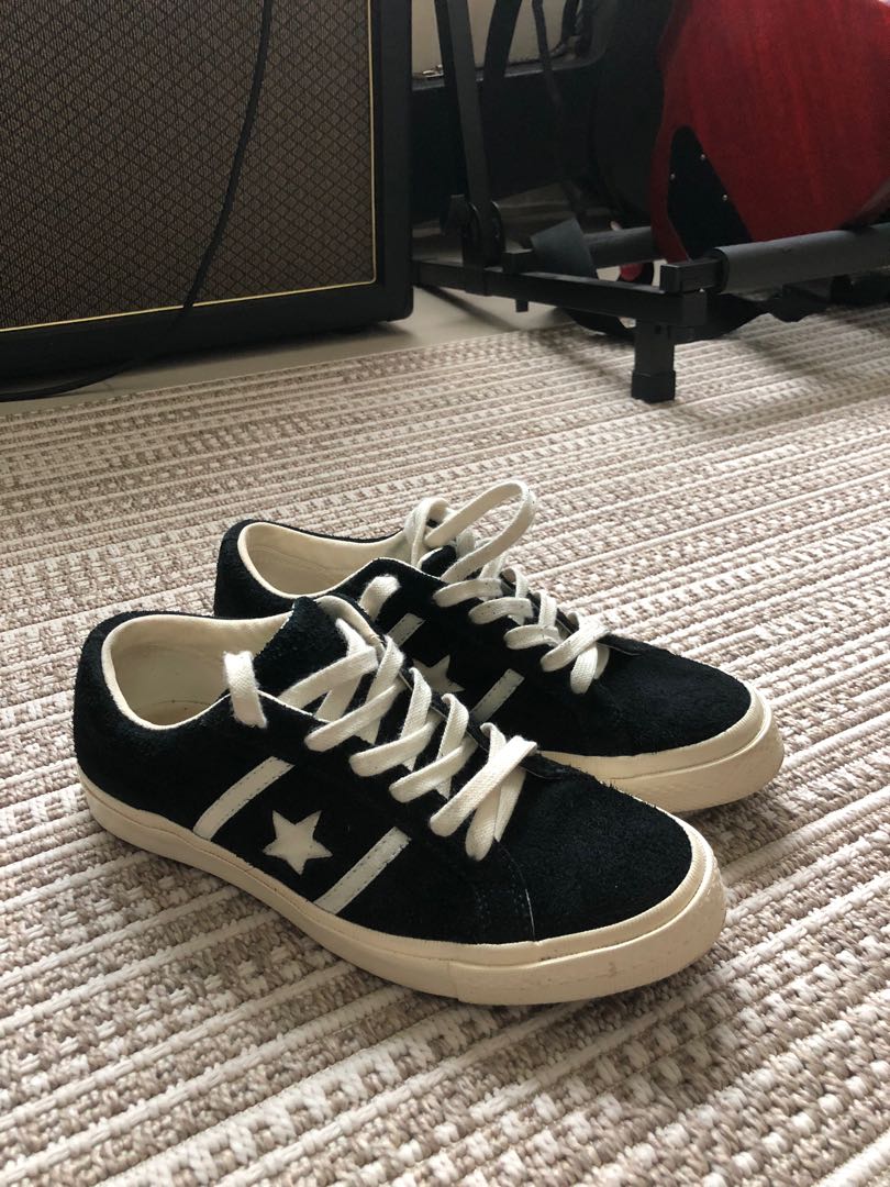 Converse One Star Academy (Black), Men's Fashion, Footwear, Sneakers on  Carousell
