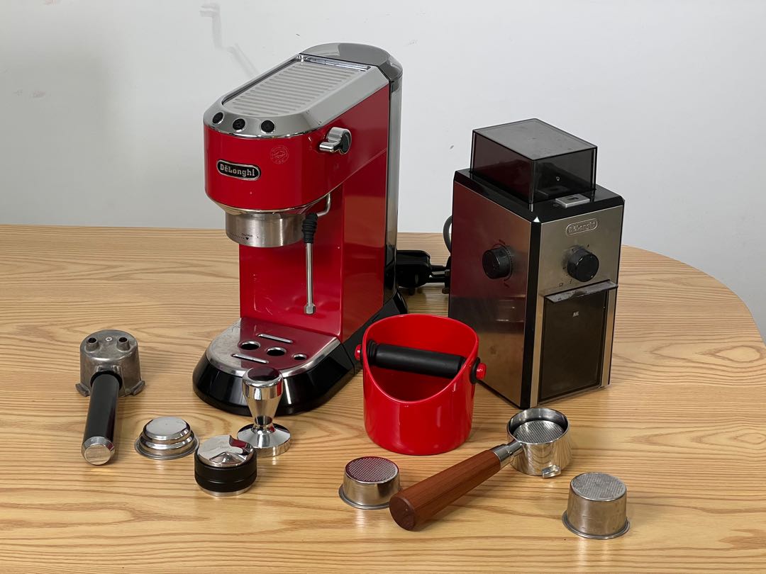 Delonghi dedica ec680 set, TV \u0026 Home Appliances, Kitchen Appliances, Coffee  Machines \u0026 Makers on Carousell