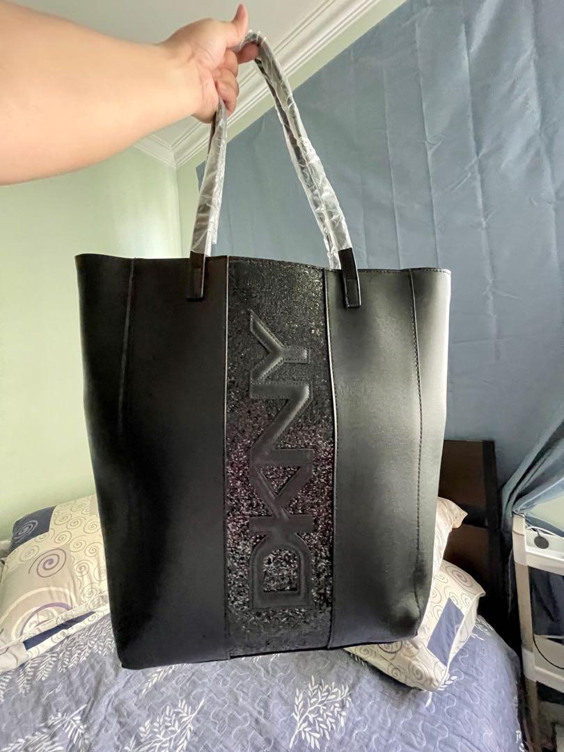 Authentic DKNY Glitter Tote Bag, Women's Fashion, Bags & Wallets, Tote Bags  on Carousell