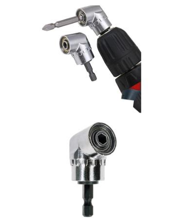 Drill Bit Hex Bit 105 Degree Angle Screwdriver Socket Holder Adapter ...
