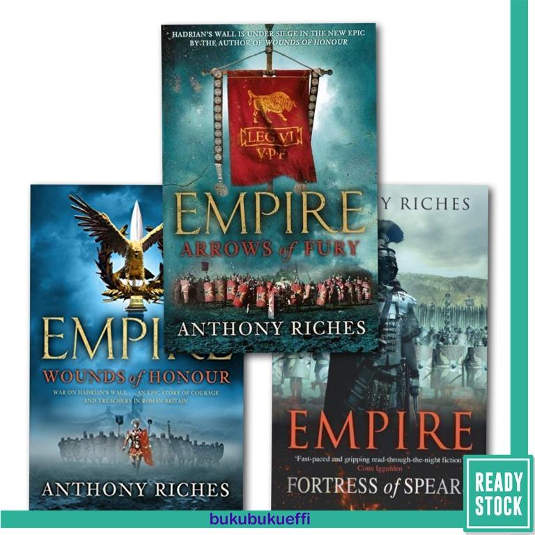 Set　Toys,　By　Series　Riches　Books　Fortress　Storybooks　Hobbies　(Wounds　Fury,　Collection　Honour,　Arrows　Of　Books　Spear),　Anthony　on　Carousell　Empire　Of　Of　Magazines,
