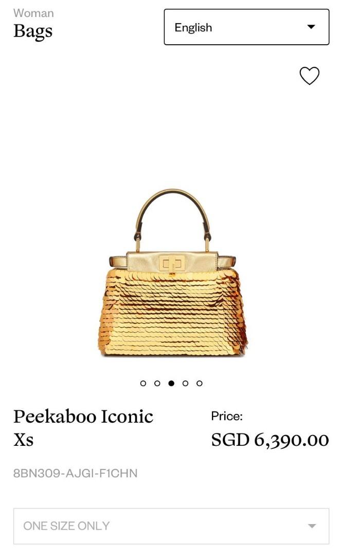 Fendi xs peekaboo discount