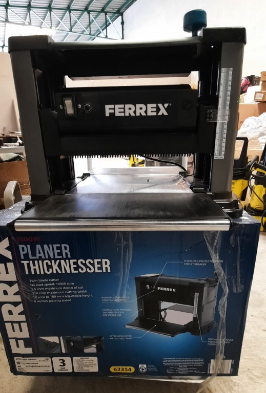 Ferrex wood thicknesser planer 204mm sale