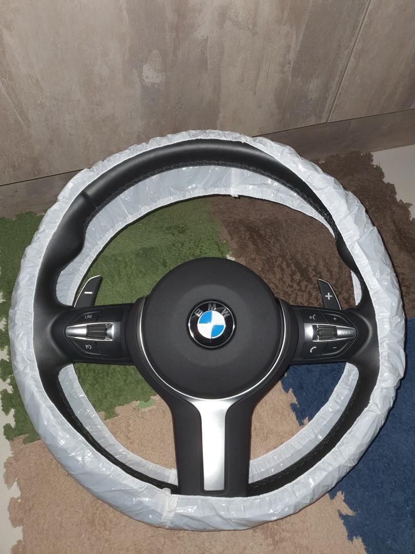 genuine BMW MSport steering wheel with paddle shifters, Car Accessories, Accessories on Carousell