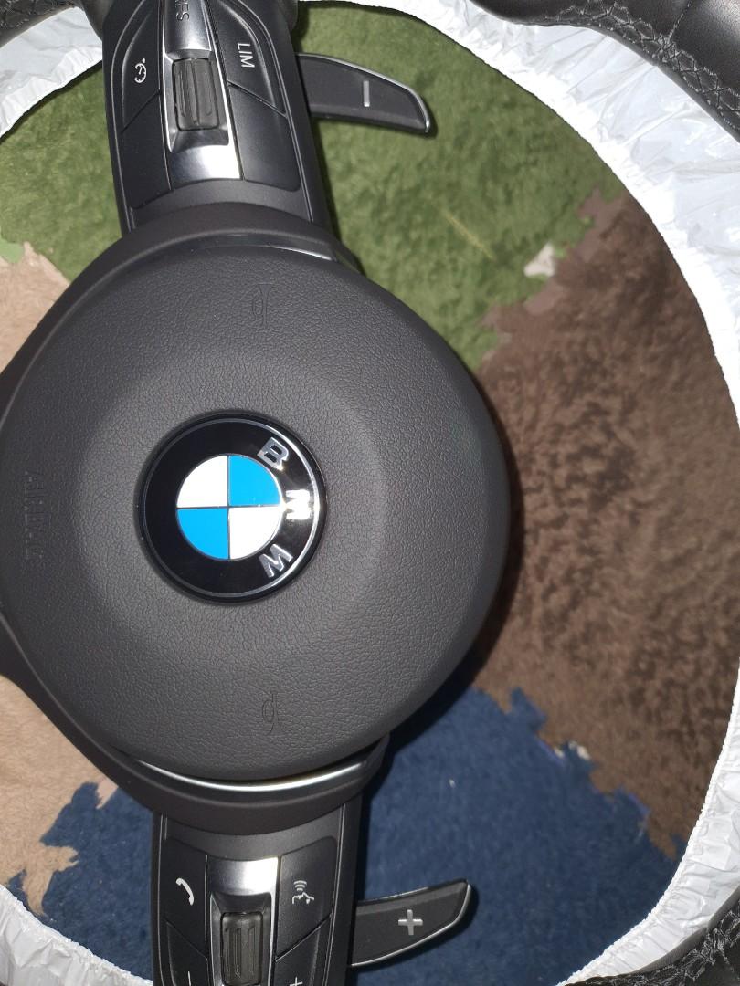 genuine BMW MSport steering wheel with paddle shifters, Car Accessories, Accessories on Carousell