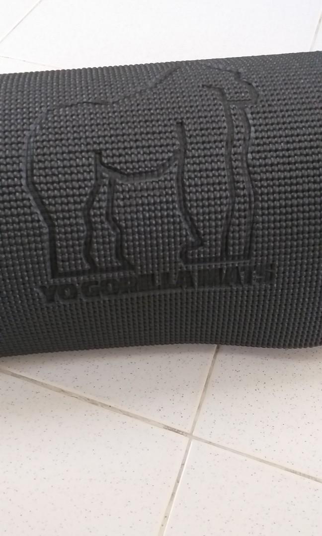 Premium Large Yoga Mat 6' x 4' x 8mm - Yo Gorilla Mats