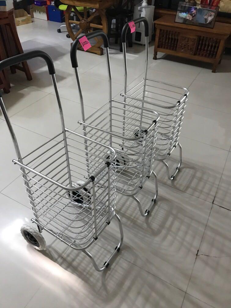 Grocery Cart / Shopping Trolley (Category: Strollers) located in Alitagtag. Submitted by patrickvillanueva (Listing ID 1158874207, Image 3). Description: Grocery Cart / Shopping Trolley Shopping Cart perfect for hauling groceries, laundry, toys, et cetera Price: PHP 1,000 - per Shopping Trolley / Cart Take ALL (2) PHP 1,600 - for all (2) Shopping Trolley / Cart - Sturdy Construction; - Steel frame, - Foam handle for comfort - Heavy Duty easy snap