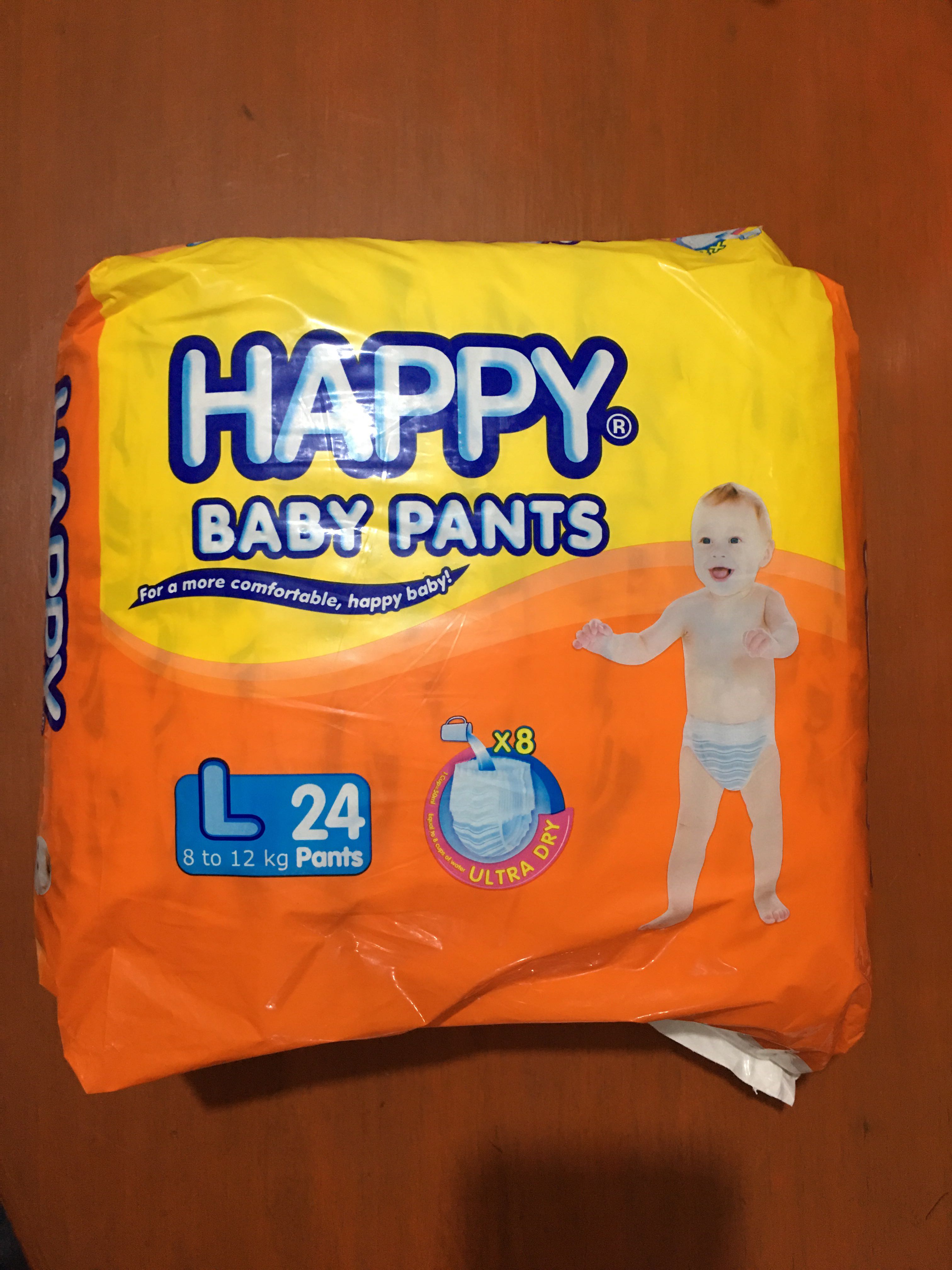 Happy Diaper Pants (Large), Babies & Kids, Bathing & Changing, Diapers