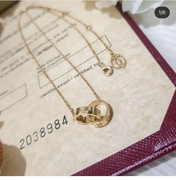 Cartier silver necklace store