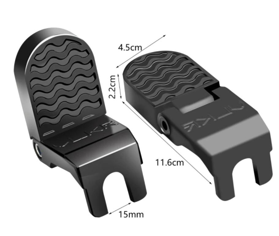 Foldable sales bike pegs