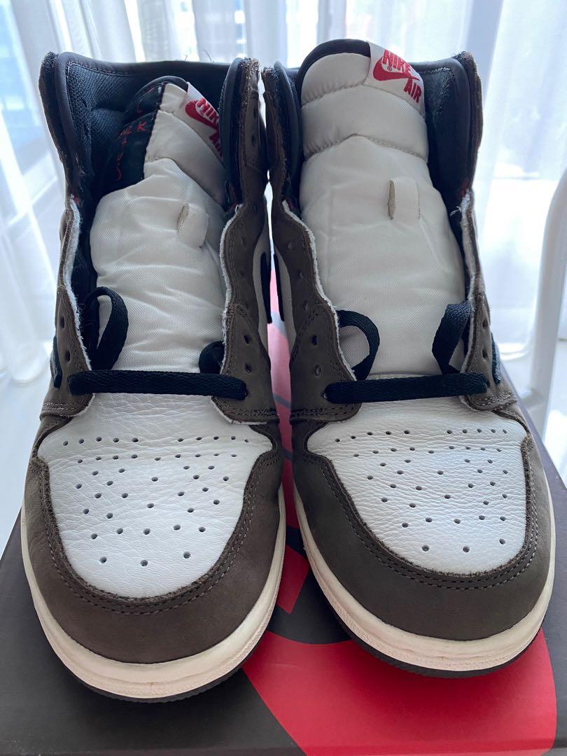 JORDAN 1 HIGH TRAVIS SCOTT TS1 SIZE US 8.5 Men s Fashion
