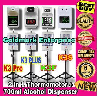 K3 PRO ,K3 PLUS K3F & K3S 
 with 700ml Automatic Alcohol Dispenser  Tripod Stand