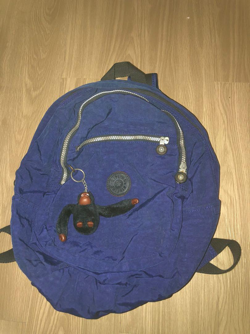 Kipling Violet Backpack Women s Fashion Bags Wallets Backpacks on Carousell