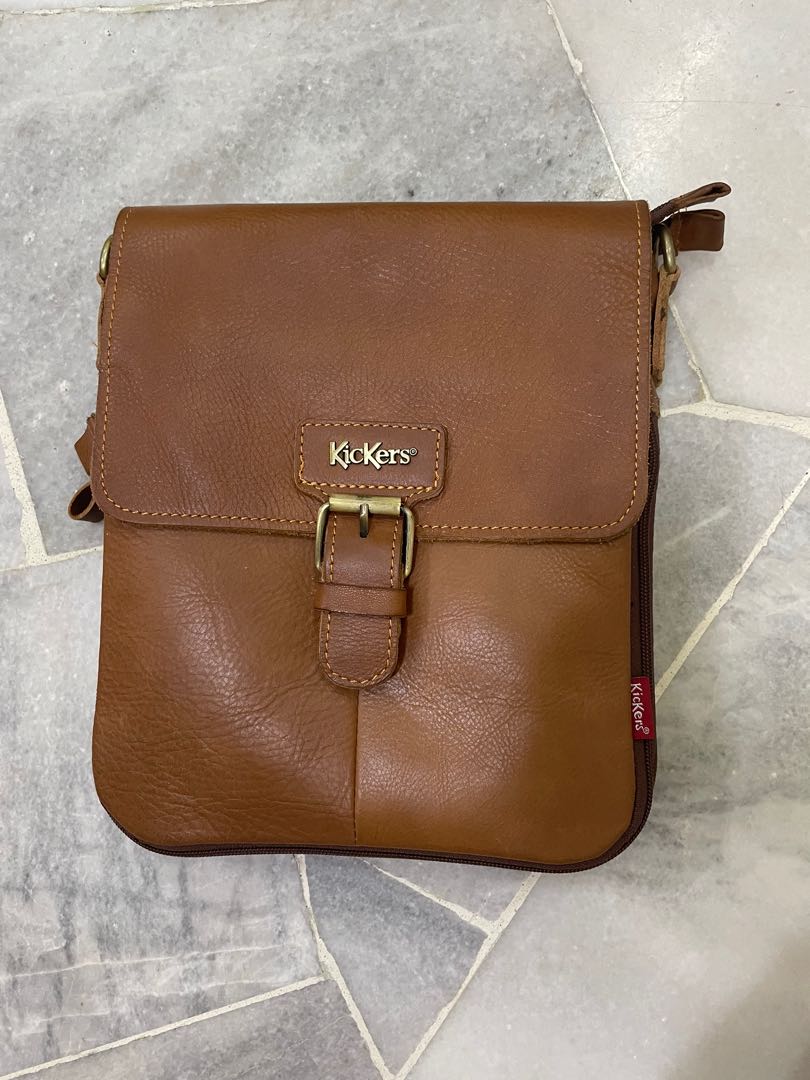 Kickers leather sling bag 2025
