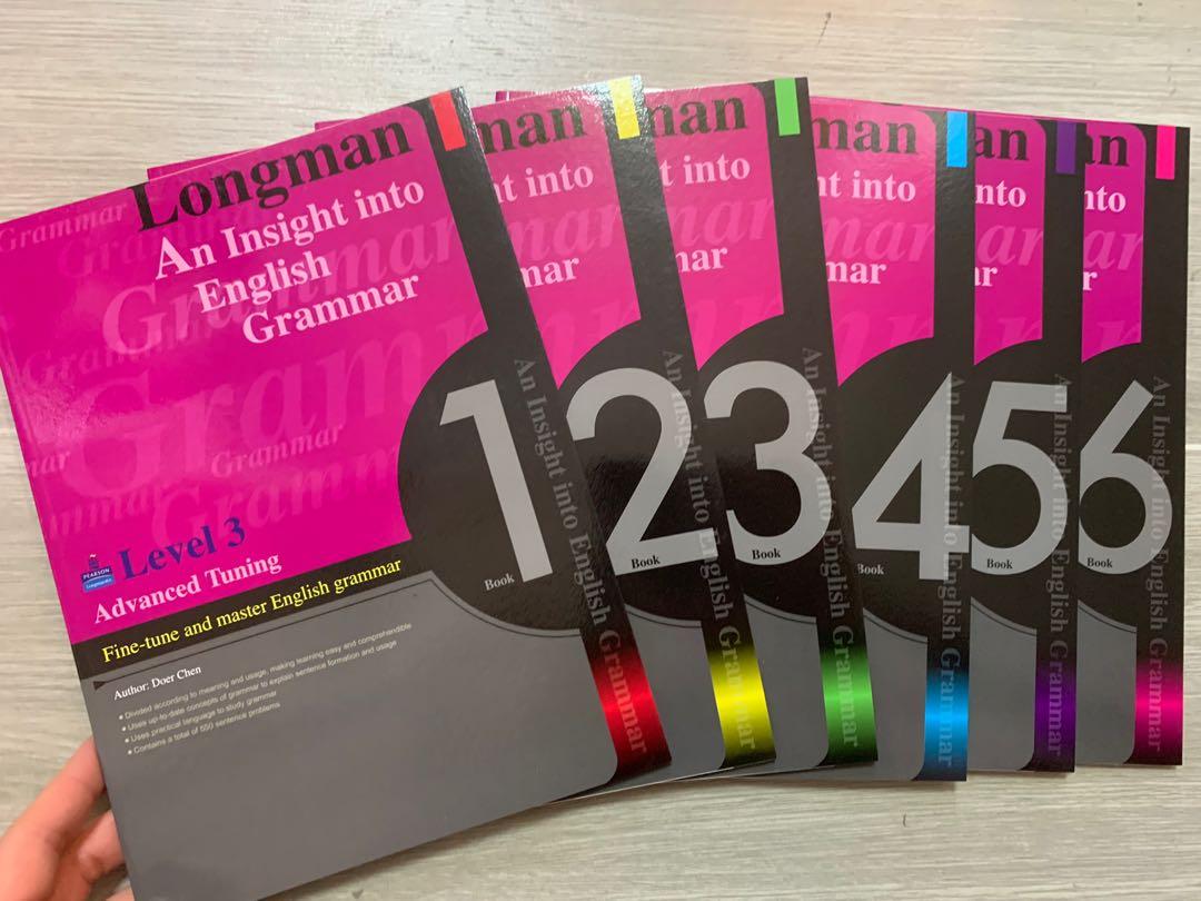 Longman as insight into English grammar books 朗文英文練習簿, 興趣及遊戲, 書本 & 文具 ...