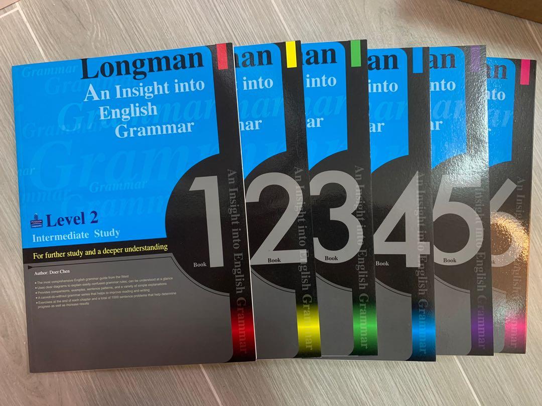 Longman as insight into English grammar books 朗文英文練習簿, 興趣及遊戲, 書本 & 文具 ...