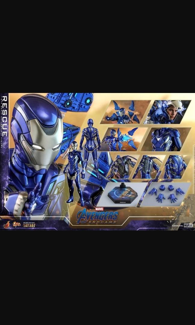 MARVEL Hot Toys 1 6 Figure AVG4 MK49 Pepper Potts Rescue Suit Mark XLIX MMS538 D32 Hobbies Toys Toys Games on Carousell