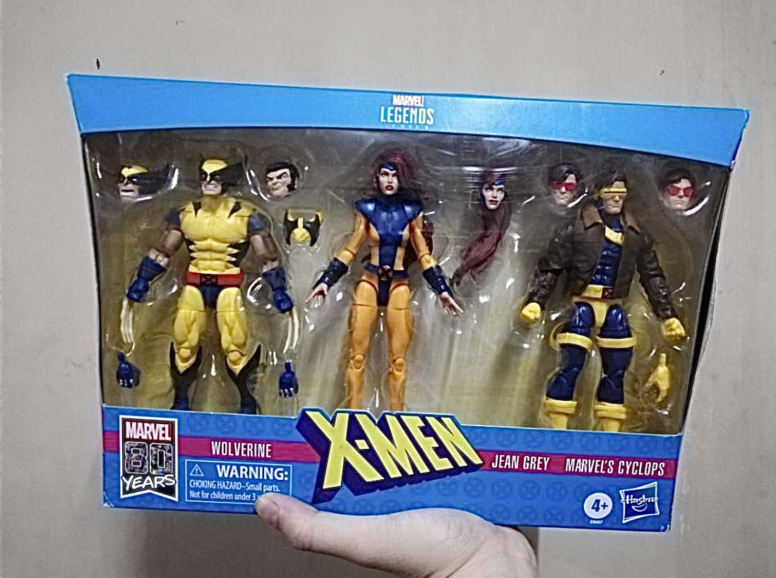 love triangle 3 pack marvel legends