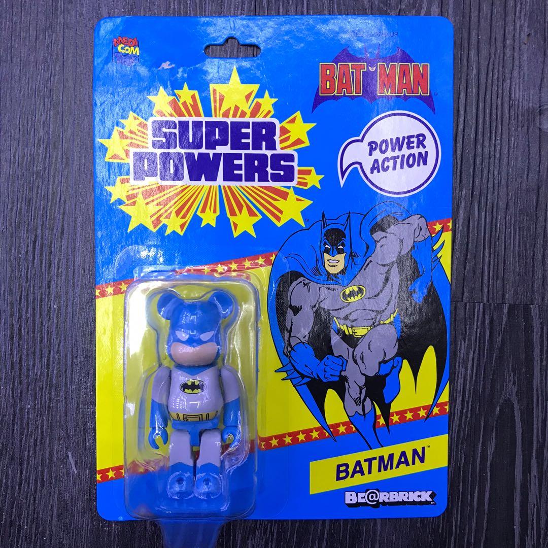 Medicom Toy 2012 DC Super Powers Batman blue 蝙蝠俠100% bearbrick 