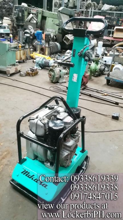 Mikasa Plate Compactor Robin Diesel Engine from Japan (Category: Construction Tools & Equipment) located in Quezon City. Submitted by lockerbi2014 (Listing ID 1158952093, Image 1). Description: Lockerbi Industrial Machinery Supply Japan surplus shop. Lots available. Most items negotiable~ Open Mondays to Saturdays 8am - 5:00 pm. More items available. Feel free to bring your technicians. Type "Lockerbi Philippines" in google to see company website