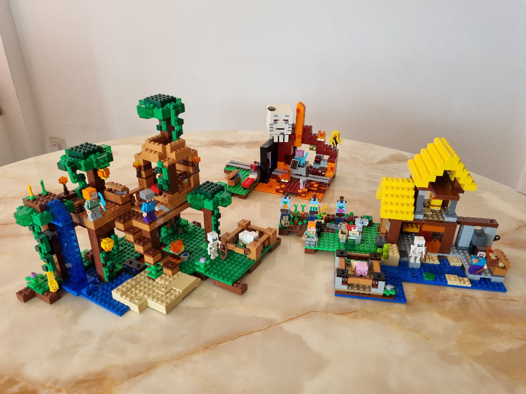 Lego minecraft store jungle treehouse instructions