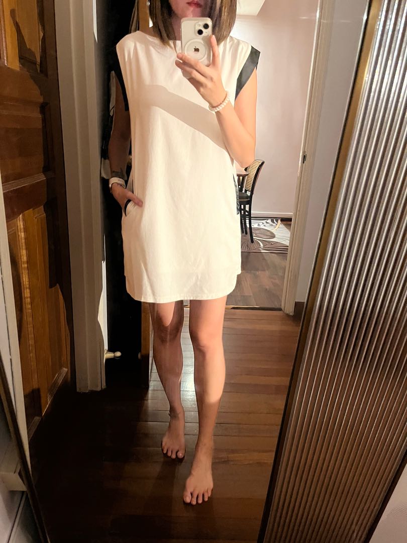 White hotsell mod dress