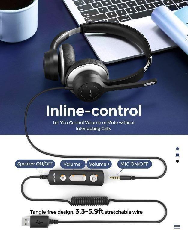 Mpow 328 usb headset best sale