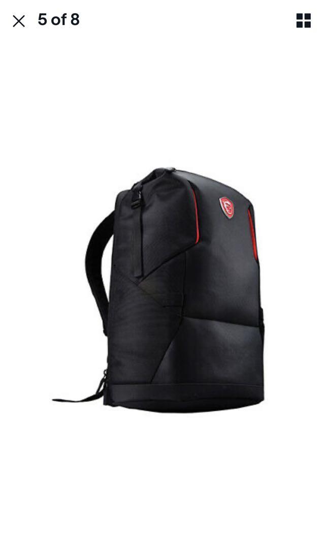 MSI Urban Raider 17” Gaming Backpack, Men's Fashion, Bags