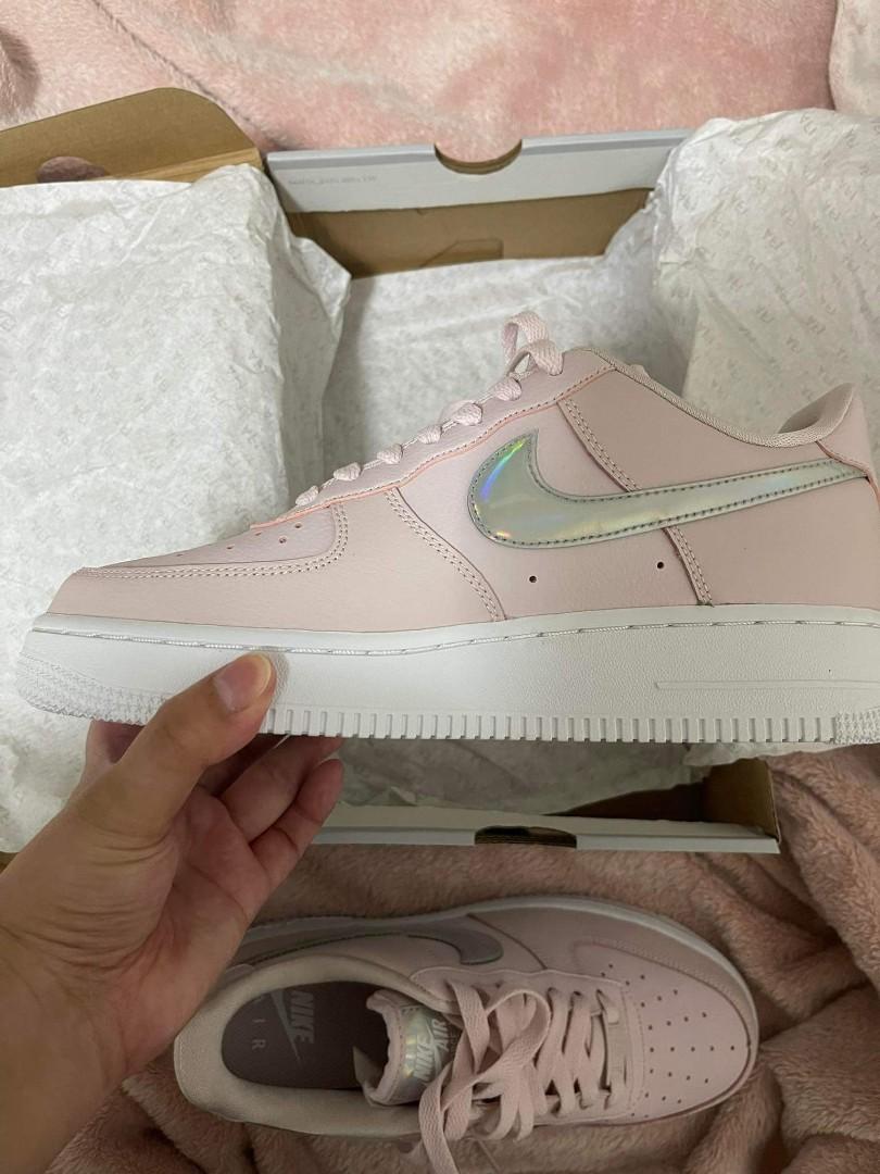 nike air force 1 barely rose