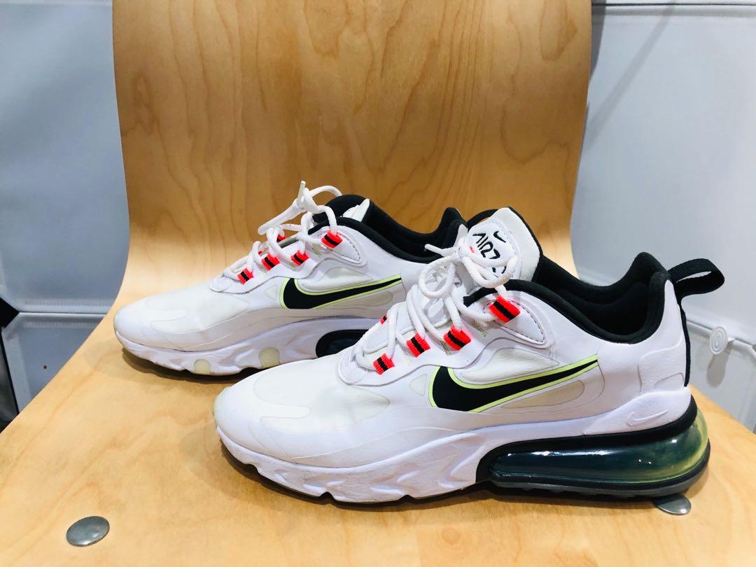Nike Air max 270 react 尺寸24.5cm 喜歡可議價, 她的時尚, 鞋, 運動鞋