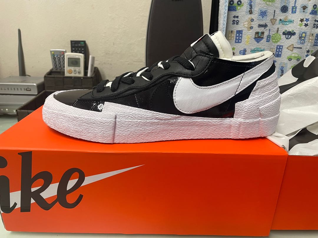 Nike Blazer Low / Sacai, Men's Fashion, Footwear, Sneakers on Carousell