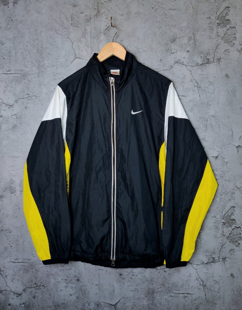 Yellow nike deals windbreaker mens