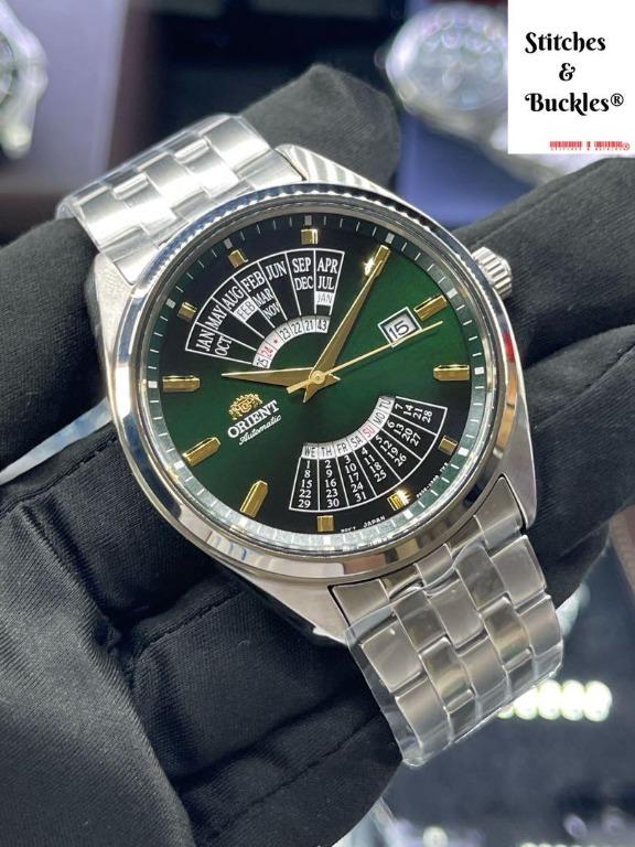 Orient multi year on sale calendar watch price
