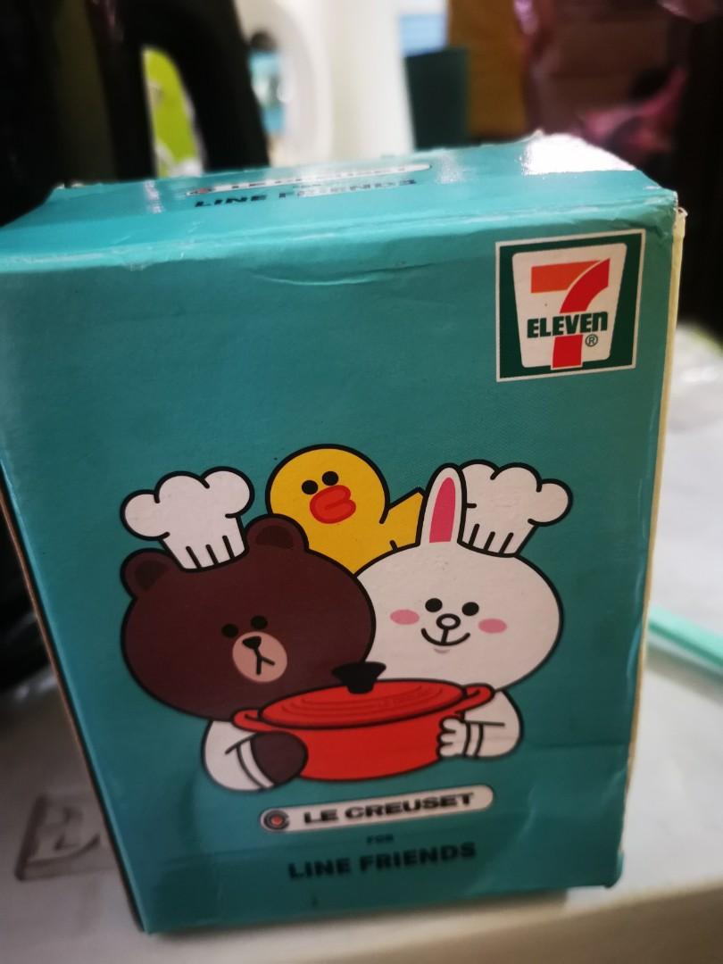 711 Original Le Creuset x Line Friends Collaboration collectible rare