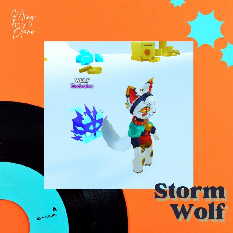 Pet Simulator X Storm Wolf [READ DESCRIPTION], Video Gaming, Gaming