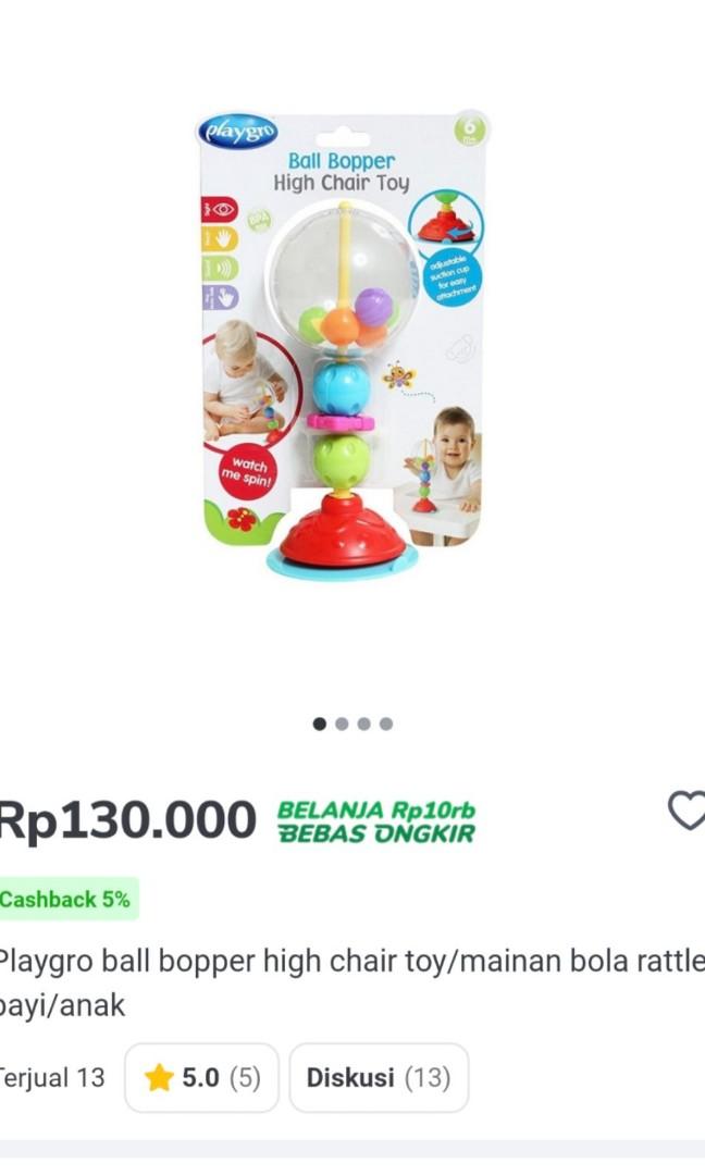 Playgro ball bopper hot sale high chair toy