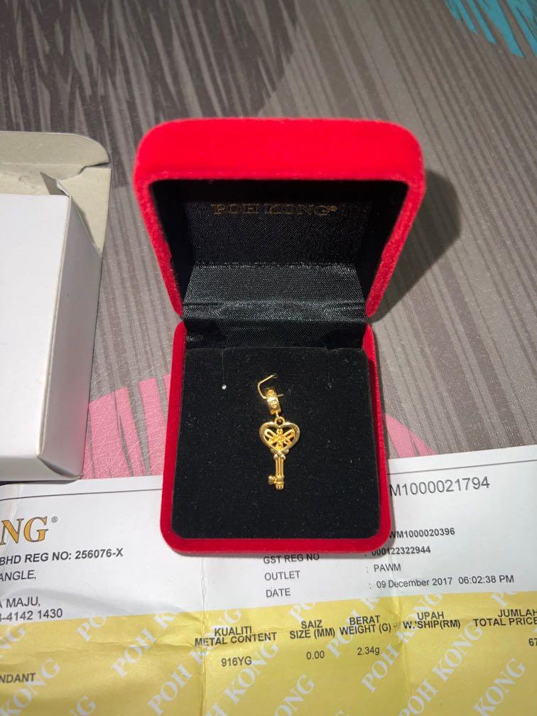 Poh kong key necklace 2025