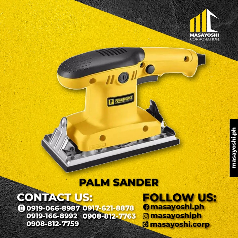 Powerhouse Orbital Sander Sander Power Tools Hand Tools