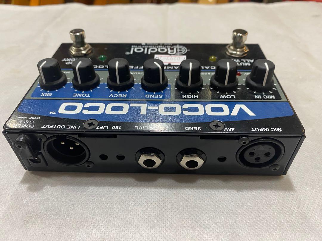 Radial Engineering Voco-Loco Effects Switcher for Voice or Instrument,  Hobbies  Toys, Music  Media, Music Accessories on Carousell