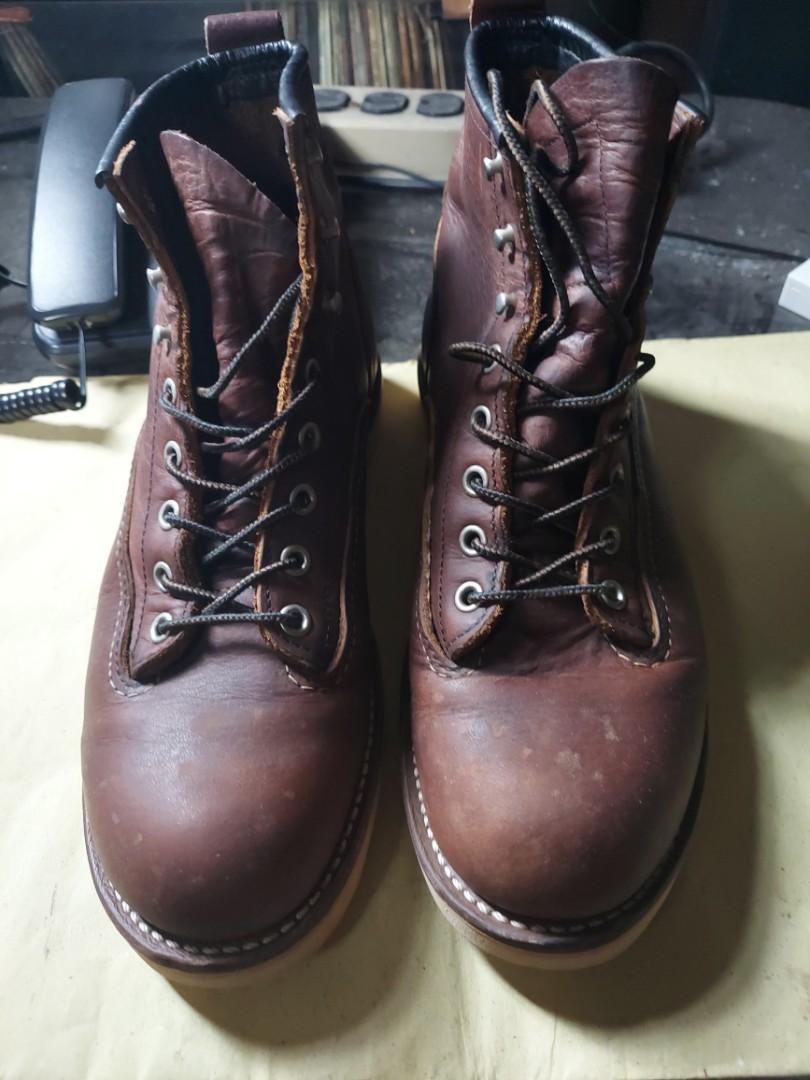 Red Wing Lineman 2906 Made in USA Men s Fashion Footwear Boots on Carousell