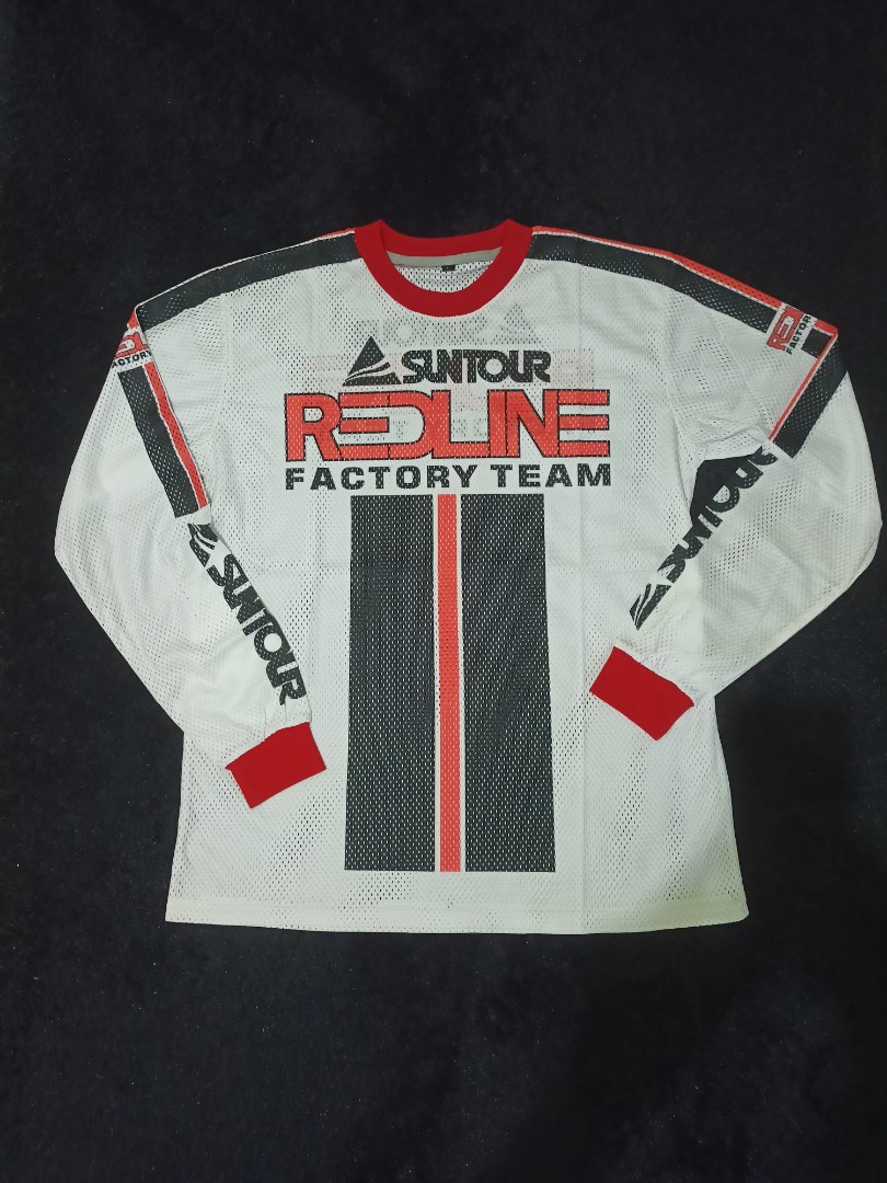 REPOP Redline Old School Bmx Jersey Men s Fashion Activewear on