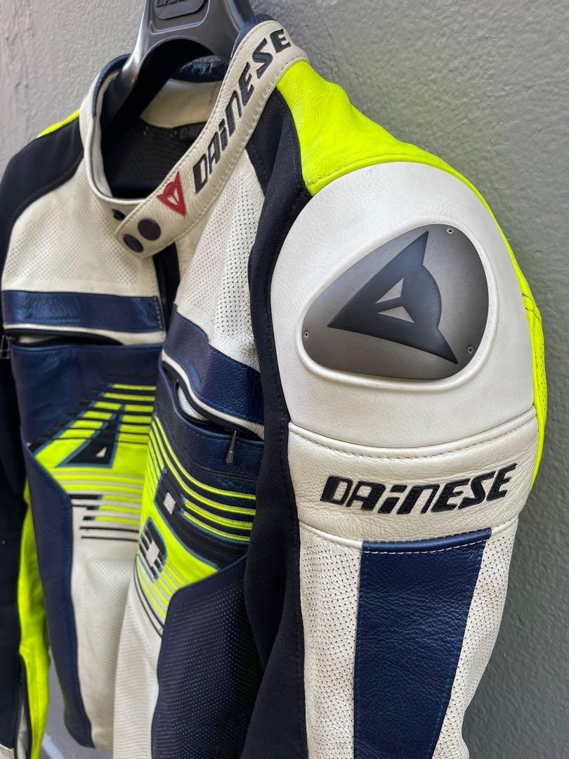 Dainese vr46 d1 leather jacket on sale