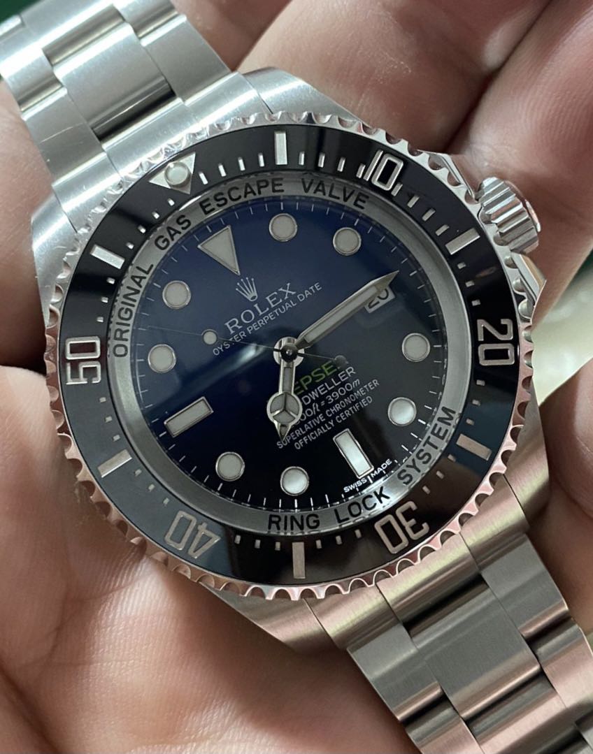 Rolex Deepsea Blue 116660, Luxury 