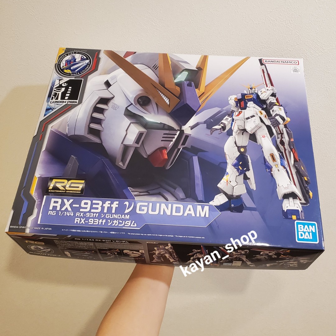 套裝優先 超靚仔 高達rx 93ff Nu Gundam V Gundam Rg 1 144 會場限定gundam Base Gundam Side F限定 興趣及遊戲 玩具 遊戲類 Carousell