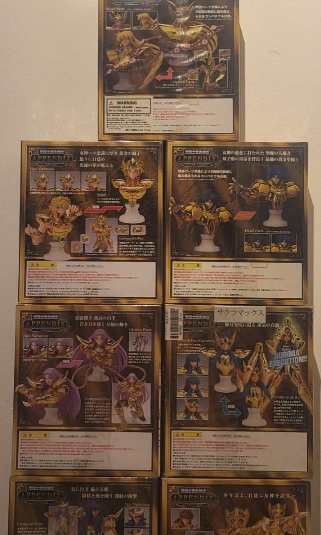 Myth Cloth Appendix Saint seiya myth cloth appendix gold saints, Hobbies & Toys, Toys ...