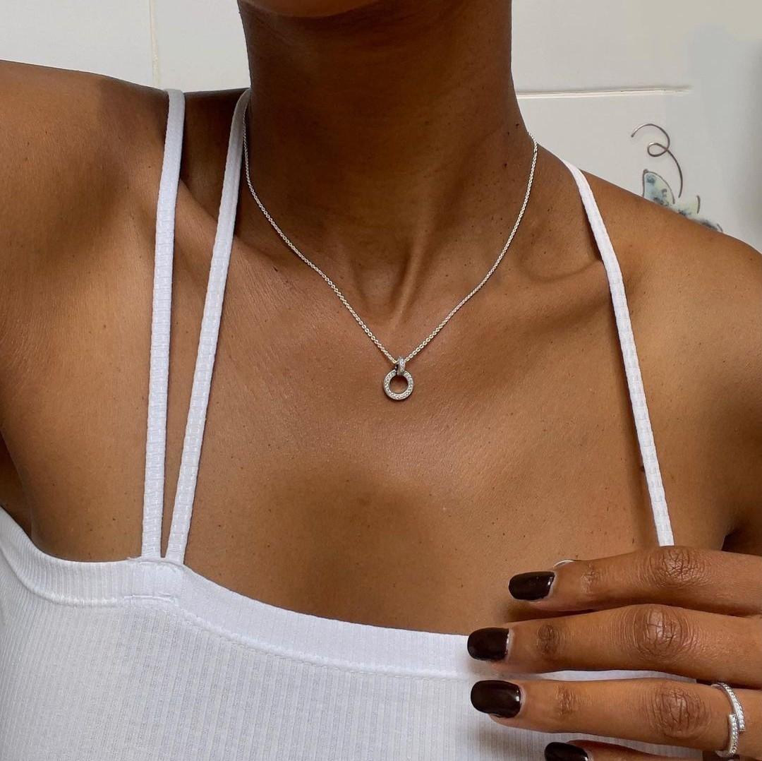 SALE 🌈 AUTHENTIC PANDORA DOUBLE CIRCLE 