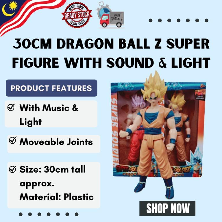 30cm Dragon Ball Z Vegeta Anime Figure Dbz Super Saiyan Figurines