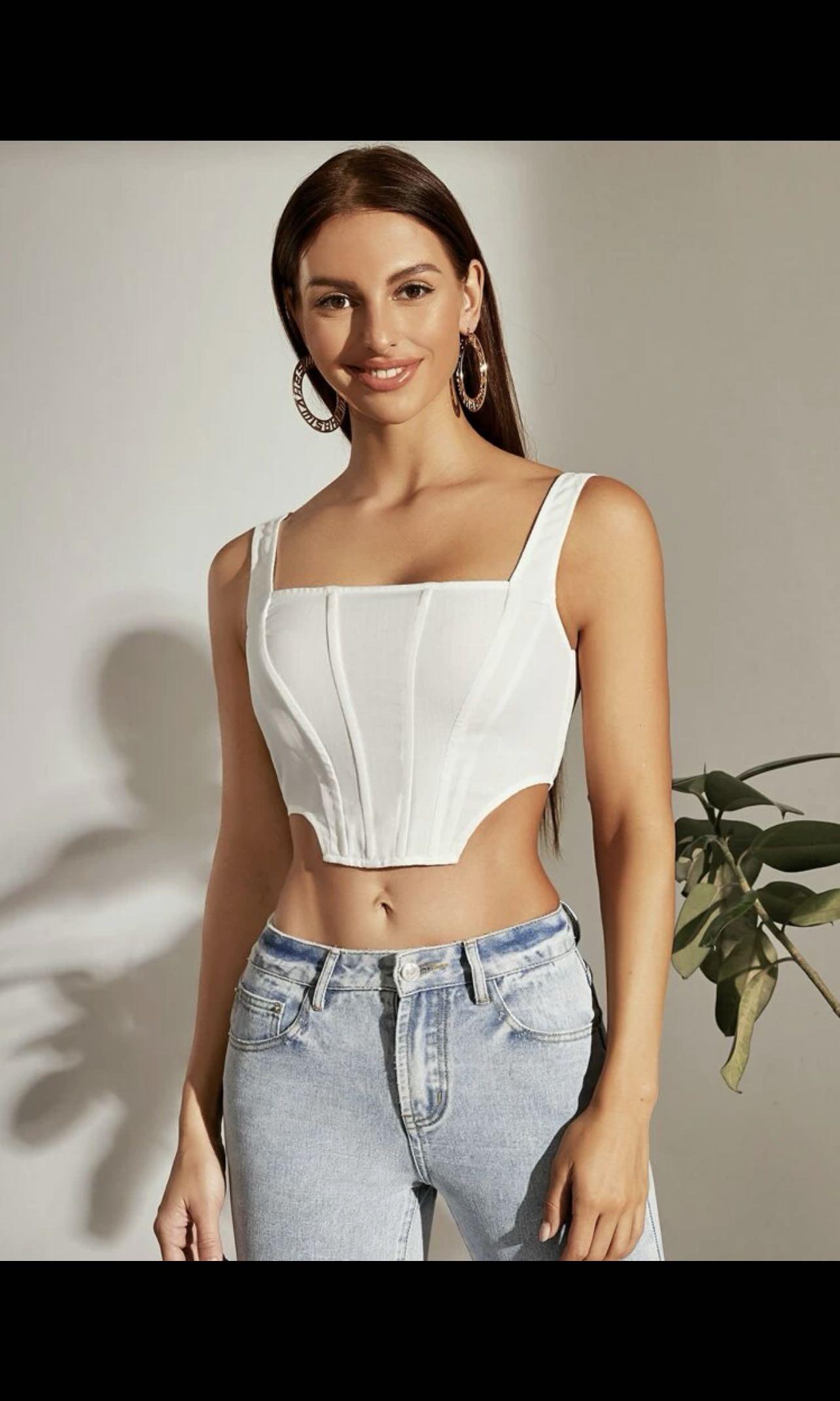 Shein corset shop top