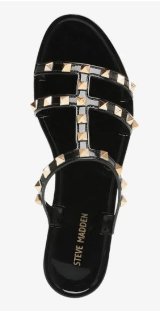 Steve madden steer studded jelly sale sandals