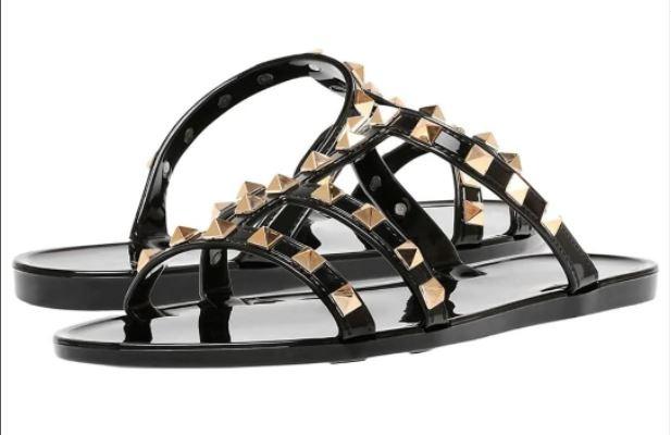 Steve madden steer clearance studded jelly sandals